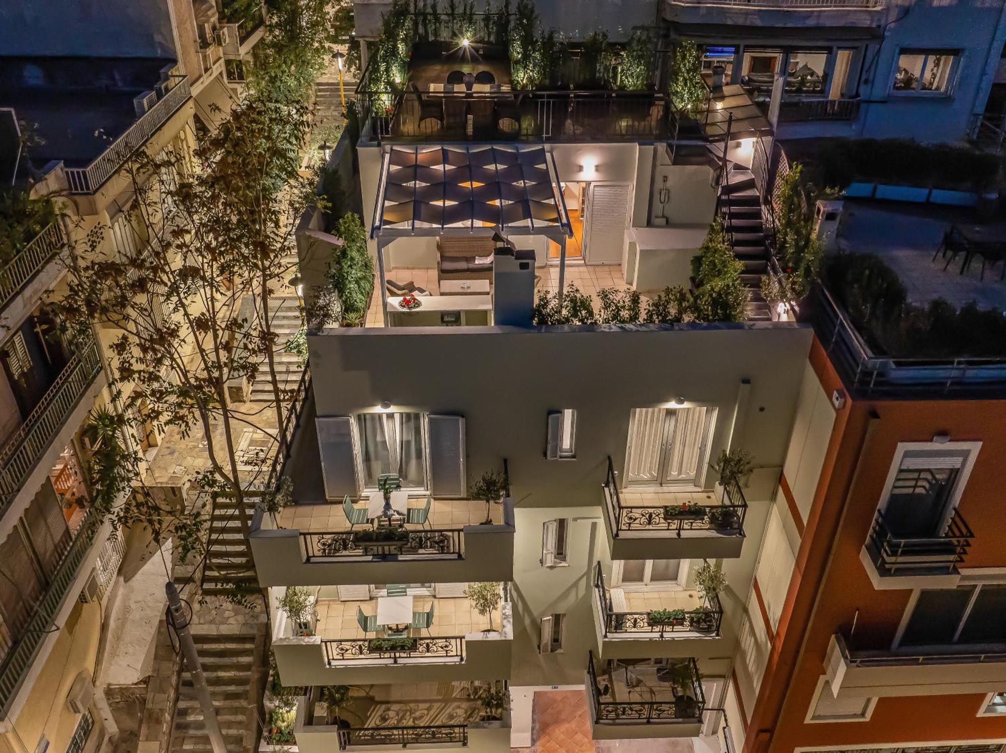 Mets Souites Apartment Athena Bagian luar foto