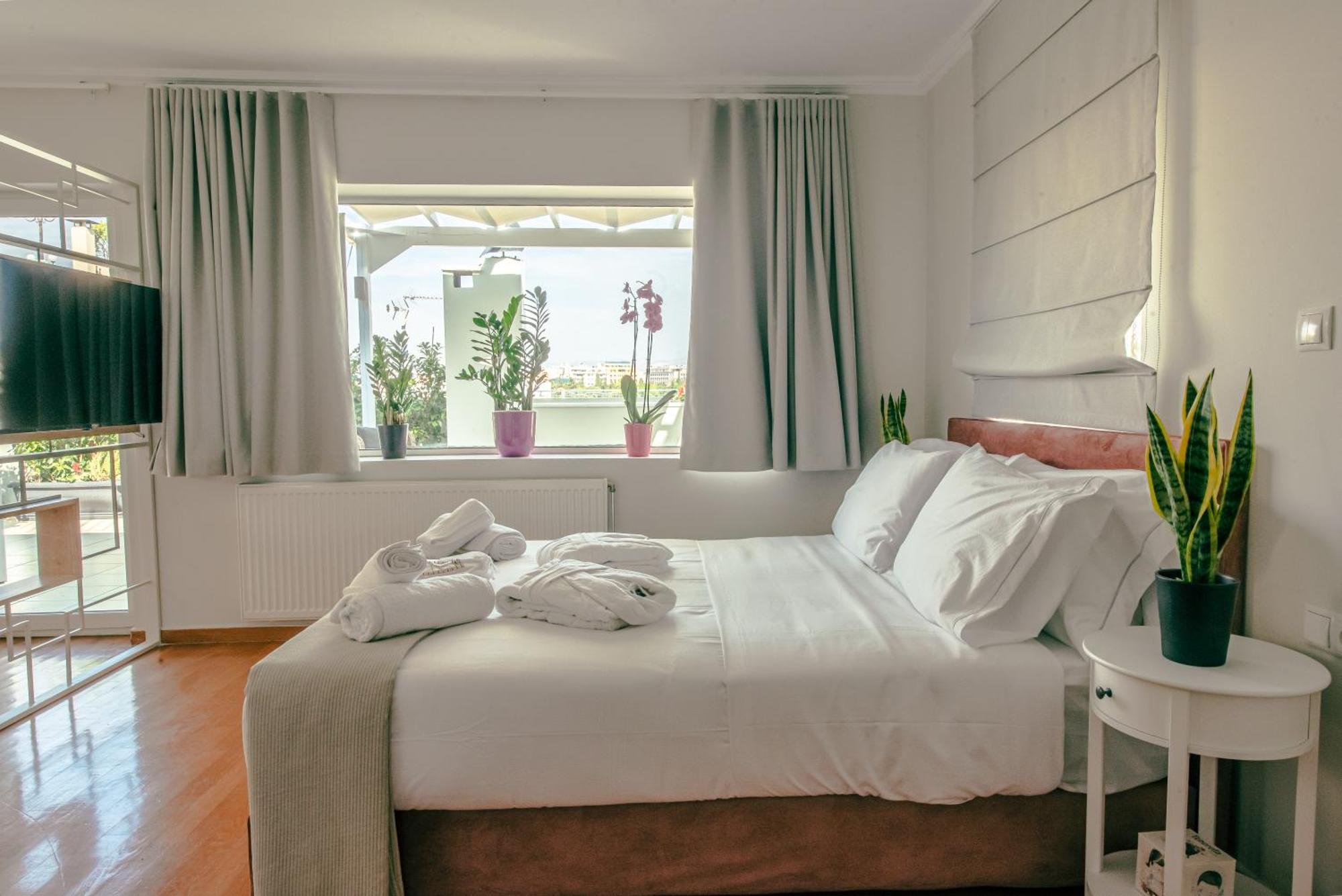 Mets Souites Apartment Athena Bagian luar foto