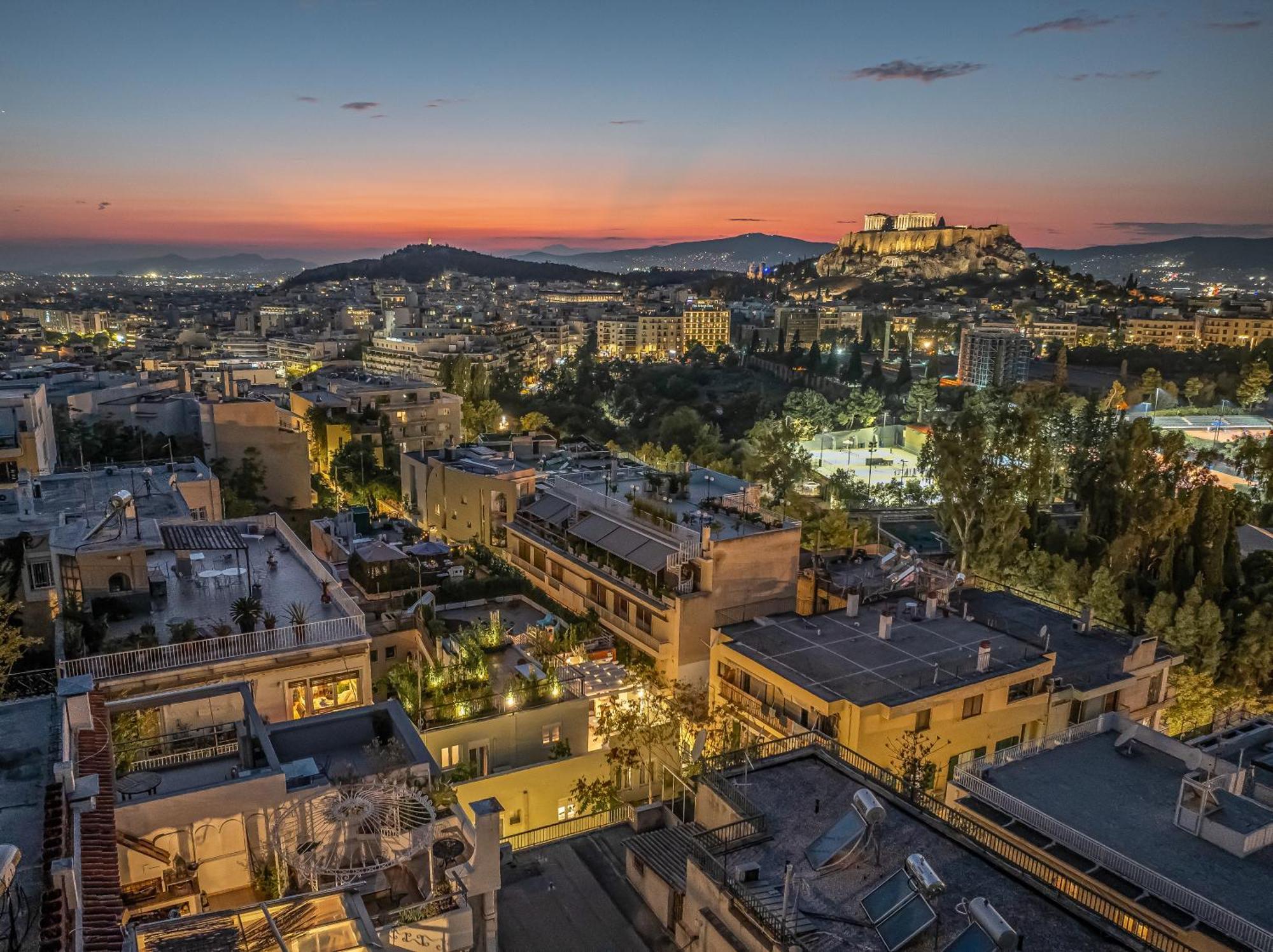 Mets Souites Apartment Athena Bagian luar foto