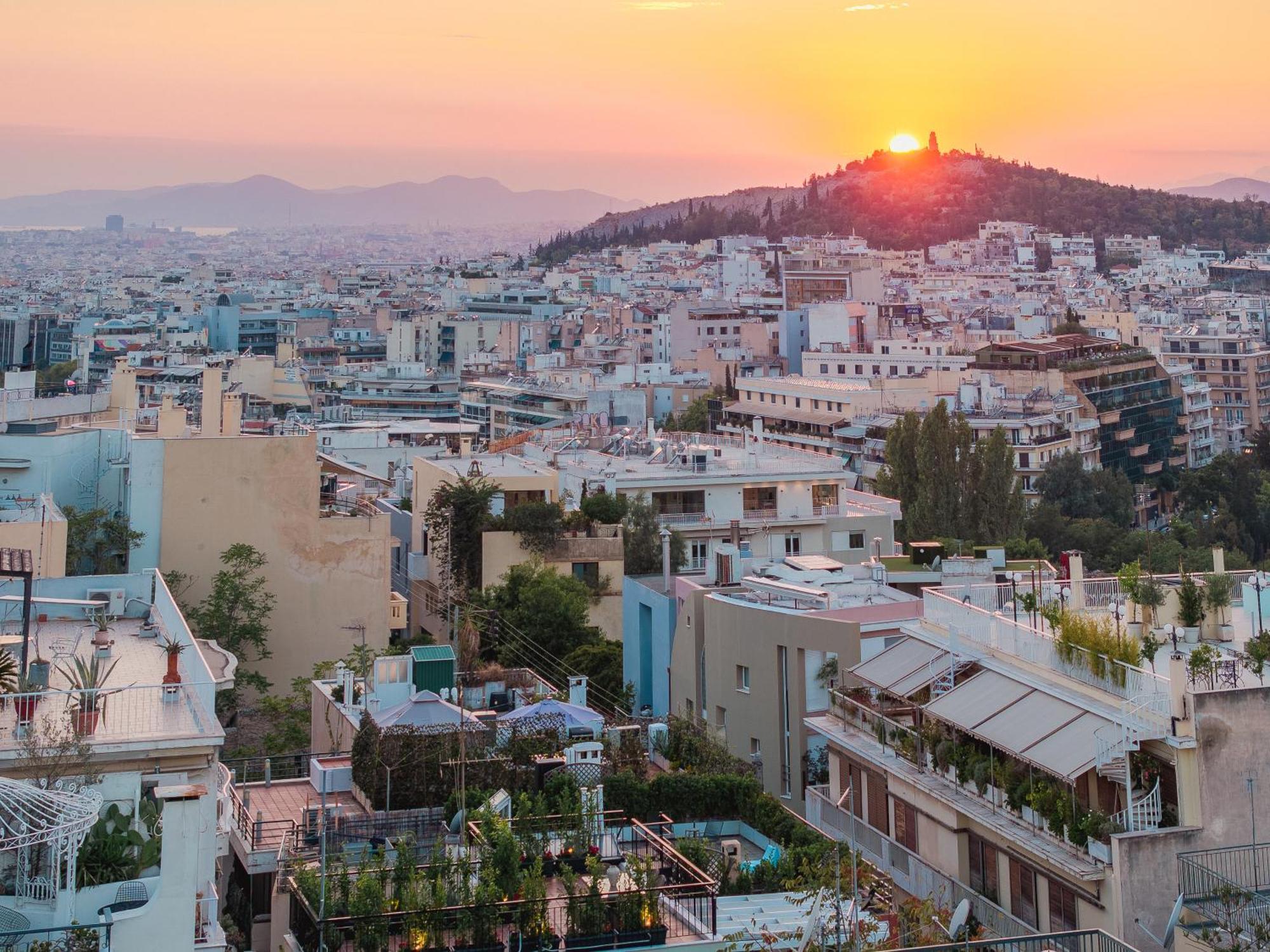 Mets Souites Apartment Athena Bagian luar foto